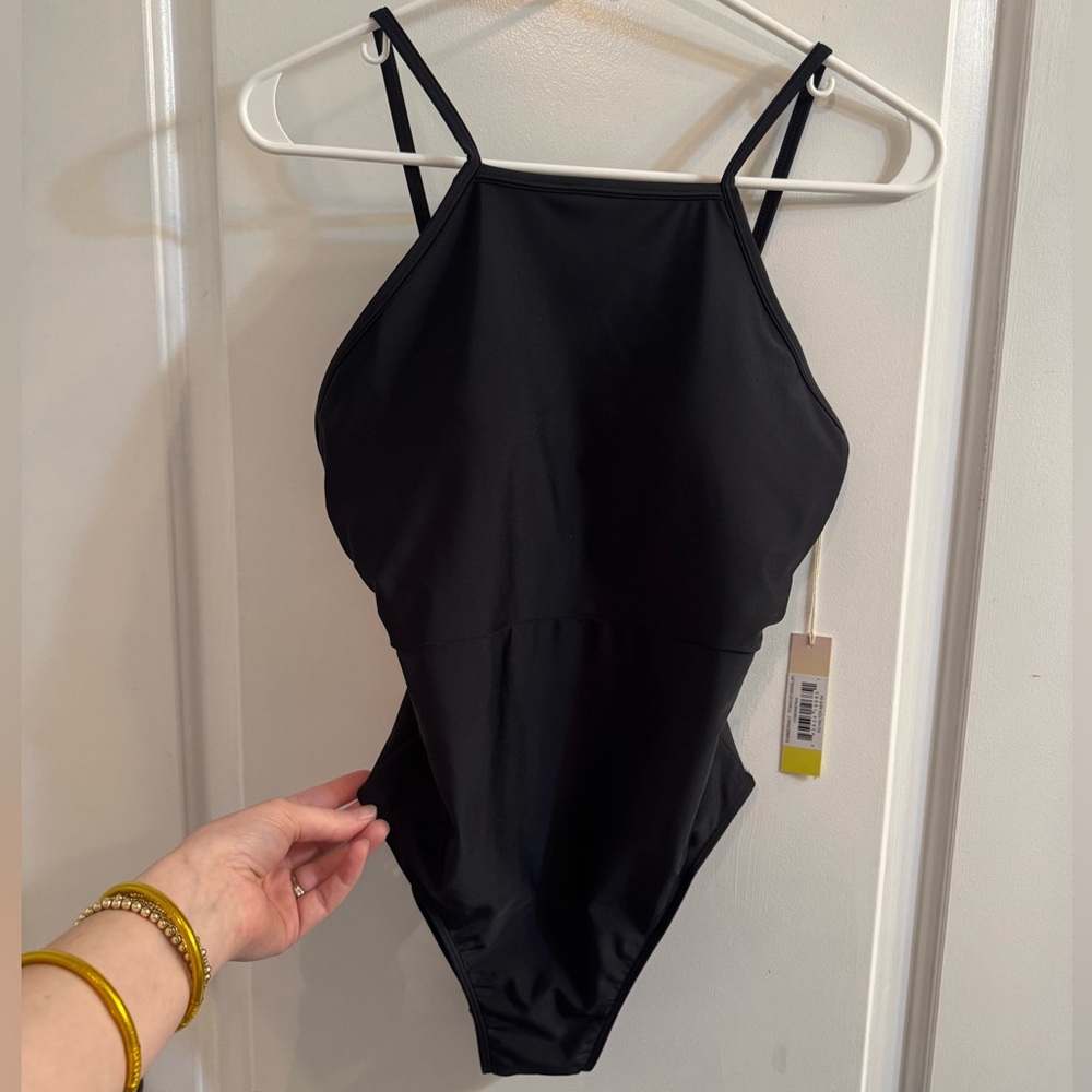 summersalt Black One-Piece Swimsuit